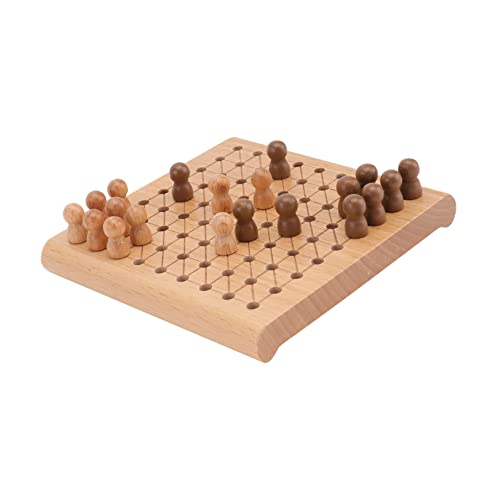 KOMBIUDA 1 Set Schachspielzeug Kinderspielzeug Brettspiel Schachbrettspielzeug Partyspielzeug Damespiel Kinderspielzeug Brettspiel Damespielzeug Kinderspielzeug Holz von KOMBIUDA