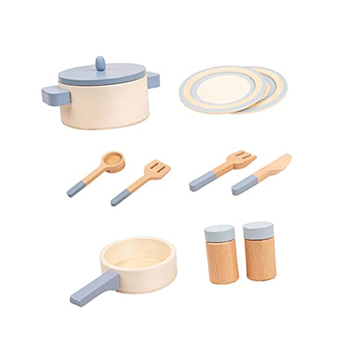 KOMBIUDA 1 Set Simulierter Wok Kleinkinderkuchen Miniatur Silberbesteck Haushaltsdekor Heizungen Puppenteller Plüsch Innendekoration Boucle Essen Getränke Bijou DREI Füchse von KOMBIUDA