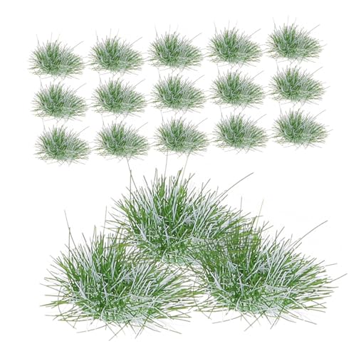 KOMBIUDA 1 Set Simuliertes Gras Mikro Landschaft Strauch Künstlicher Cluster Ball Gefälschter Gras Cluster Dekor Simulation Gras Cluster Feldgras DIY Sandtisch Gras von KOMBIUDA