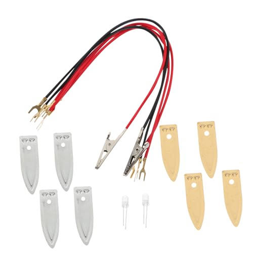 KOMBIUDA 1 Set Stromerzeugungs Experimentierausrüstung DIY Kits Lernspielzeug Studenten DIY Obstbatterie Batterie Kit Zitronenbatterie Wissenschaftskit Wissenschaftliche Experimente von KOMBIUDA