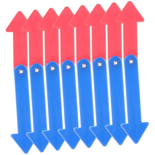 KOMBIUDA 10 Sätze Kunststoff Uhrzeiger Lernspielzeug für Drehbare Zeiger in Rot und Blau Edukative Uhrzeiger für Zeitablesen und Grundrechenarten Langlebig und Wiederverwendbar KOMBIUDA 10 Sätze Kunststoff Uhrzeiger Lernspielzeug für Drehbare Zeiger in Rot und Blau Edukative Uhrzeiger für Zeitablesen und Grundrechenarten Langlebig und Wiederverwendbar von KOMBIUDA