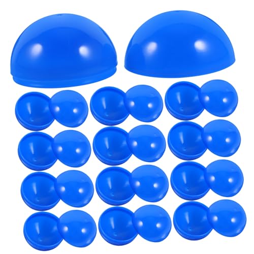 KOMBIUDA 100 STK Bälle Aktivität Hohle Kugeln Spiel Lotteriekugel Pongbälle Bunt Veranstaltungslotterie Hohl Spielzeuge Tombola-bälle Partybälle Spielball Mini-Spielzeug Blue von KOMBIUDA