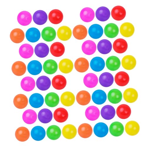 KOMBIUDA 100 Stück Bunte Mini ozeanbälle aus Kunststoff Spielbälle für Kinderzimmer Spielzelt Pool Zubehör Sicher Schadstofffrei KOMBIUDA 100 Stück Bunte Mini ozeanbälle aus Kunststoff Spielbälle für Kinderzimmer Spielzelt Pool Zubehör Sicher Schadstofffrei von KOMBIUDA