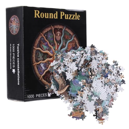 KOMBIUDA 1000 Stück Intelligenz Puzzle Aus Papier Sternbild Puzzle von KOMBIUDA