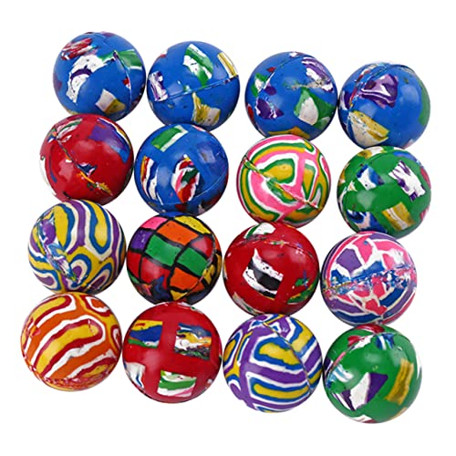 KOMBIUDA 100st Hüpfball Aus Gummi Hohe Springende Bälle Hüpfball Für Kinder Mini-hüpfbälle Lustiges Ballspielzeug Springball Für Kinder Spielzeug Für Kinder Flummi Hüpfendes Spielzeug von KOMBIUDA