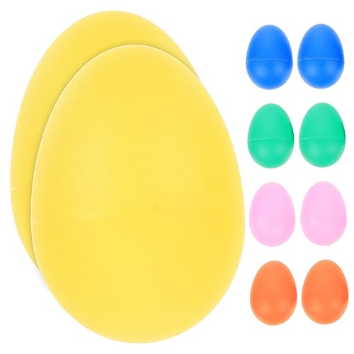 KOMBIUDA 10St Schlaginstrument für Kinder Musikalischer Eierbecher Cartoon-Osterei kinderinstrumente Kinder musikinstrumente Spielzeuge Kinderspielzeug Percussion-Musik-Eier Bunte Eier Abs von KOMBIUDA