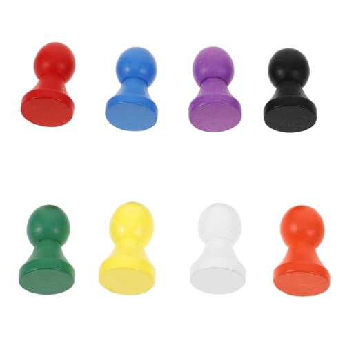 KOMBIUDA 10st Brettspielzubehör Halma-brettspiel Dame Brettspiel Requisiten Für Schachspiele Schach Ersatz Schachbrett Schach Spielkomponente Schachbrettzubehör Aus Holz Lotusbaum von KOMBIUDA