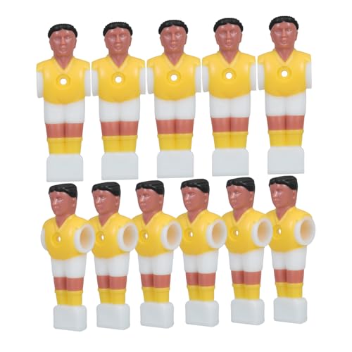 KOMBIUDA 11 Stücke Tischfußball Ersatz Spieler Fußball Tisch Spieler Statuen Fußball Action-Figuren Spielzeug Einfach Zu Identifizieren Teams von KOMBIUDA