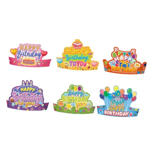 KOMBIUDA 12 stücke Filz Geburtstag Hut Set Baby Party Geburtstag Crown Jungen Mädchen Jungen und Mädchen Geburtstag von KOMBIUDA