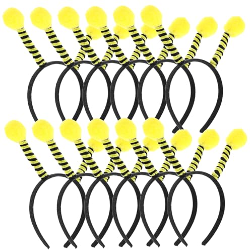 KOMBIUDA 12 Stück Teiliges Bienen Haarreif Süßes Insekten Antennen Stirnband aus Hochwertigem Stoff Bequemes Tragbares Haarschmuck für Party Geburtstag Kostüm Cosplay Bühnenauftritt KOMBIUDA 12 Stück Teiliges Bienen Haarreif Süßes Insekten Antennen Stirnband aus Hochwertigem Stoff Bequemes Tragbares Haarschmuck für Party Geburtstag Kostüm Cosplay Bühnenauftritt von KOMBIUDA