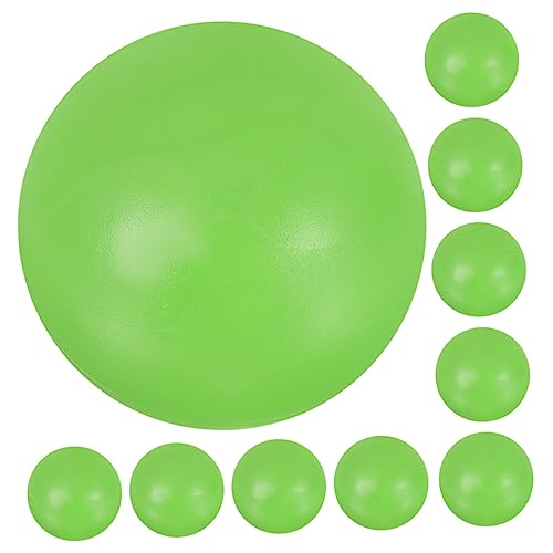 KOMBIUDA 12St Tischfußball Mini-Fußballtisch Tischfussball Fußballspieltisch Kickerbälle ersetzen Table Soccer fußball Accessoires schwimmende Bälle austauschbare Fußballbälle Harz Green von KOMBIUDA