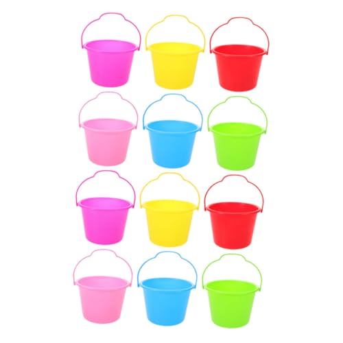 KOMBIUDA 12st Strandspielzeug Für Kinder Strandutensilien Spielzeug Für Den Strand Strandzubehör Für Babys Strand-kit Strandeimer Für Kinderpartygeschenke Sandeimer-partygeschenk Abs von KOMBIUDA