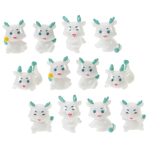 KOMBIUDA 12stücke Kleine Kunstharz Drachen Statue Tisch Miniatur Drachen Dekoration Cartoon Handwerk Für Haus Und Garten KOMBIUDA 12stücke Kleine Kunstharz Drachen Statue Tisch Miniatur Drachen Dekoration Cartoon Handwerk Für Haus Und Garten von KOMBIUDA