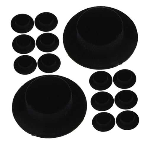 KOMBIUDA 15 Stück Teiliges Mini aus Flockiertem Material Langlebige DIY Puppenhüte für Bastelprojekte Weihnachts und Halloween Dekoration Geeignet für Puppen und Kreative Handarbeiten KOMBIUDA 15 Stück Teiliges Mini aus Flockiertem Material Langlebige DIY Puppenhüte für Bastelprojekte Weihnachts und Halloween Dekoration Geeignet für Puppen und Kreative Handarbeiten von KOMBIUDA