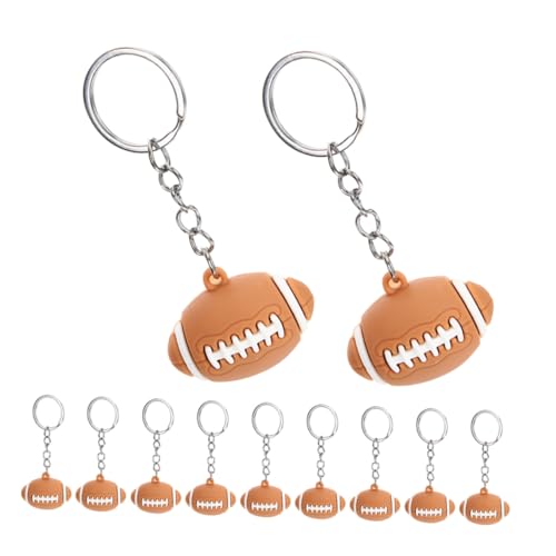 KOMBIUDA 15 Stück Teiliges Rugby Schlüsselanhänger Robuste Football Key Chains mit Sportlichem Design als Partygeschenke für Fans Taschen Rucksäcke Autoschlüssel und Geburtstags-mitgebsel KOMBIUDA 15 Stück Teiliges Rugby Schlüsselanhänger Robuste Football Key Chains mit Sportlichem Design als Partygeschenke für Fans Taschen Rucksäcke Autoschlüssel und Geburtstags-mitgebsel von KOMBIUDA