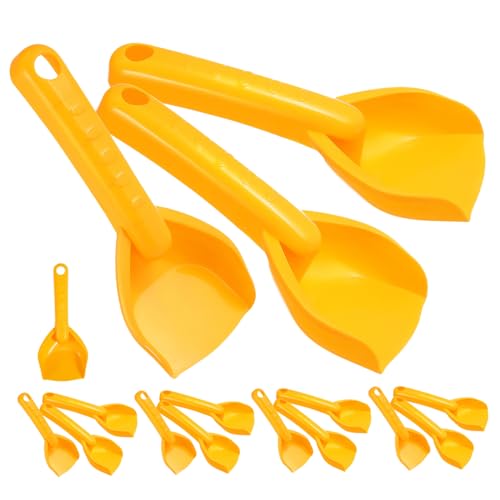 KOMBIUDA 16 Stück Teiliges Mini Sandspielzeug Kunststoff Schaufeln Leicht Hygienisch für Strand Garten Sandkasten Kreatives Robustes Outdoor Werkzeug Orange KOMBIUDA 16 Stück Teiliges Mini Sandspielzeug Kunststoff Schaufeln Leicht Hygienisch für Strand Garten Sandkasten Kreatives Robustes Outdoor Werkzeug Orange von KOMBIUDA