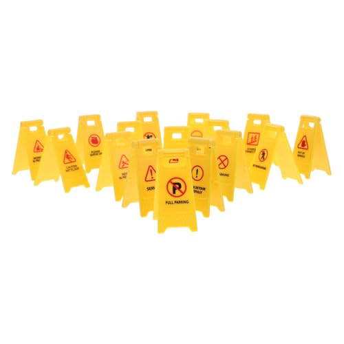 KOMBIUDA 16 Stück Teiliges Straßenschild-spielset für Realistische Kunststoff-sicherheits-barrieren Verkehrsabsperrungen Park Straßenmarkierungen Pädagogisches Lernspielzeug KOMBIUDA 16 Stück Teiliges Straßenschild-spielset für Realistische Kunststoff-sicherheits-barrieren Verkehrsabsperrungen Park Straßenmarkierungen Pädagogisches Lernspielzeug von KOMBIUDA