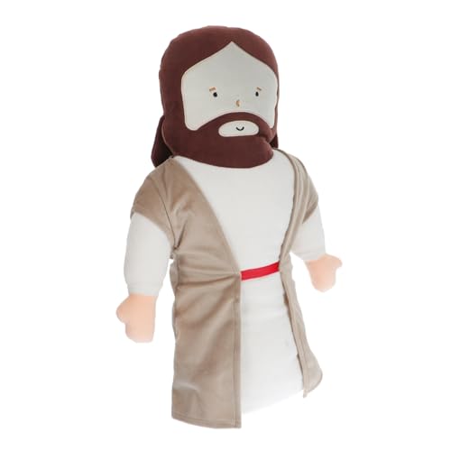 KOMBIUDA 1Stk Jesus-Kissen Plüschtier Kuscheltiere Cartoon-Plüsch Figur Jesus Kuscheltier Jesus Jesus Umarmungskissen Jesus Wurfkissen Plüschkissen PP Baumwolle von KOMBIUDA