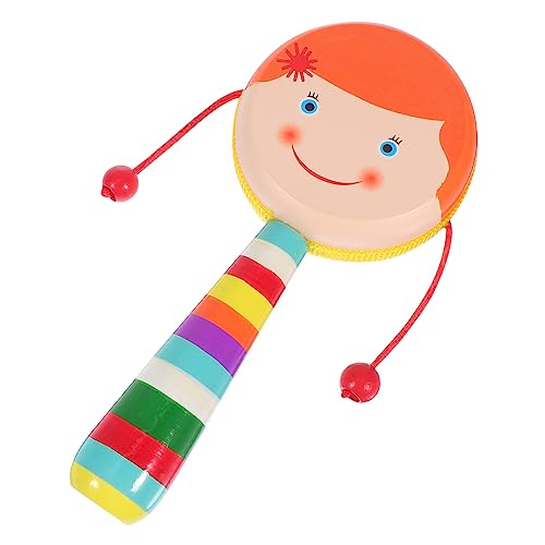 KOMBIUDA 1Stk für Kleinkinder musikinstrumente Toy babybrause Toys Babyhand Musical Kinderspielzeug Musikspielzeug für Babys pädagogisches Babyspielzeug Holz von KOMBIUDA