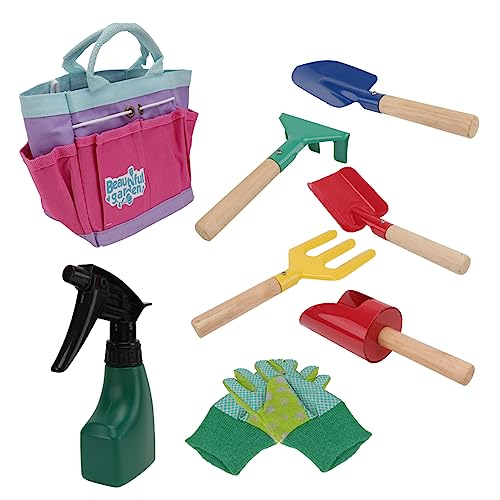 KOMBIUDA 1set Mini Gardening Schaufel Rechen Spielzeug Strand Sand Spielzeug Kinder Gartenarbeit Werkzeuge von KOMBIUDA