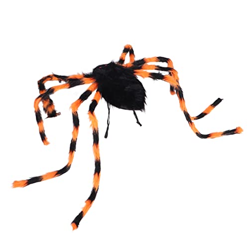 KOMBIUDA 1stk Halloween-Spinnen-Rucksack Lebendige Spinne Party Realistische Spinne Tierisches Spielzeug Halloween-spinnenfigur Plüschtier Plüsch-spinnendekoration Spinnenrequisiten Stoff von KOMBIUDA