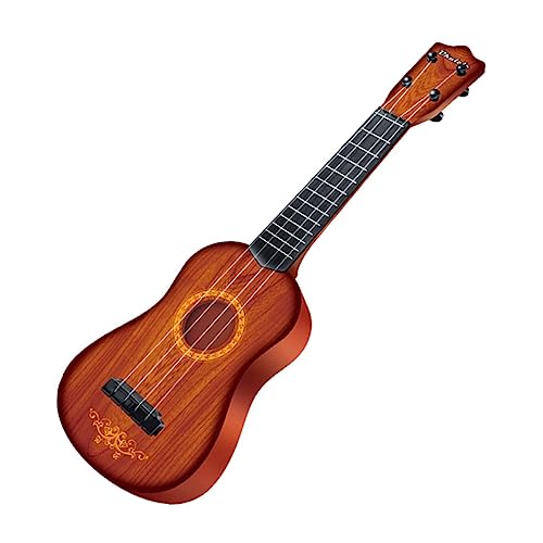 KOMBIUDA 1stk Nachahmung Klassischer Holzfarbe Ukulele Musikspielzeug Kinder Gitarre Gitarrenspielzeug Spielzeug Für Kinder Spielzeuge Gitarre Für Kinder Simulierte Gitarre Hölzern von KOMBIUDA