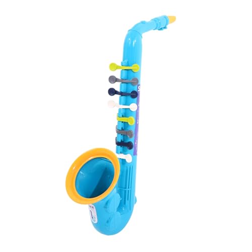 KOMBIUDA 1stk Simuliertes Musikspielzeug Musikinstrument Mini-Instrument-Spielzeug Musikalische Blasinstrumente Für Kinder Kinder-Saxophon-Spielzeug Miniatur-instrumentenmodell Abs von KOMBIUDA