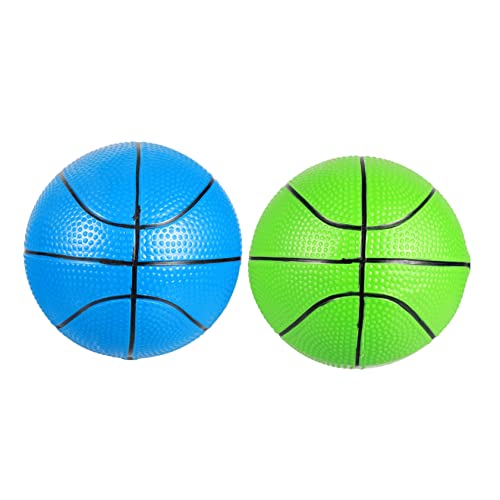 KOMBIUDA 2 STK Basketball Hüpfbälle Für Den Kindergarten Sportangebot Für Hüpfball Für Blue PVC von KOMBIUDA