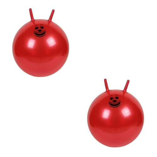 KOMBIUDA 2 STK Springender Spielzeugball hüpfendes Jumper-Spielzeug Springender Ball für Kinder Hüpfspielzeug flummies f�r Kinder hupfball für Kinder Springender hüpfender Ball Fitnessball von KOMBIUDA