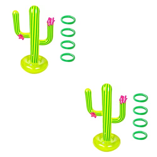 KOMBIUDA 2 Sätze Aufblasbare Spielzeuge Für Schwimmbecken Ballon Schwimmbad Zwinge Spielzeug Pool-Ring-wurf-Spiel Spielset Sommerspielzeug Am Meer Schwimmendes Spielzeug Becken Für PVC von KOMBIUDA