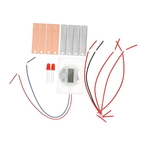 KOMBIUDA 2 Sätze DIY Obstbatterie Experimentierkasten mit Digitaluhr Metallmaterial Sicher Wiederverwendbar Pädagogisches Wissenschaftsspielzeug für Schüler Ab Jahren KOMBIUDA 2 Sätze DIY Obstbatterie Experimentierkasten mit Digitaluhr Metallmaterial Sicher Wiederverwendbar Pädagogisches Wissenschaftsspielzeug für Schüler Ab Jahren von KOMBIUDA