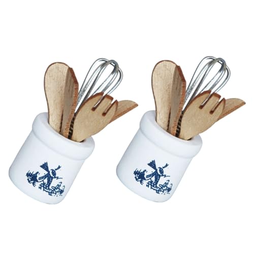 KOMBIUDA 2 Sätze Miniatur Küchenutensilien mit Eimer Leichtes Miniatur Kochgeschirr für Puppenhaus Dekoration Realistische Mini Küchenwerkzeuge für Rollenspiele und Mikro-szenen KOMBIUDA 2 Sätze Miniatur Küchenutensilien mit Eimer Leichtes Miniatur Kochgeschirr für Puppenhaus Dekoration Realistische Mini Küchenwerkzeuge für Rollenspiele und Mikro-szenen von KOMBIUDA