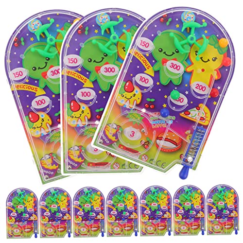 KOMBIUDA 2 Sätze Pachinko Geschirrset -Set Intellektuelle Entwicklung Handgehaltene Perlen Flipper-Spiel Desktop-Flipper Plastik 10 Stücke * 2 von KOMBIUDA