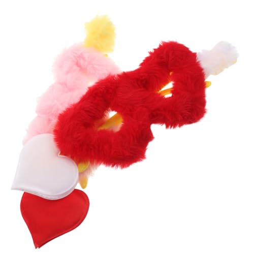 KOMBIUDA 2 Stück Herzförmige Sonnenbrille Plüsch Brillen Partyaccessoire Leicht Angenehm Für Valentinstag Brautjungfern Junggesellinnenabschied Cosplay Hochzeitsdeko KOMBIUDA 2 Stück Herzförmige Sonnenbrille Plüsch Brillen Partyaccessoire Leicht Angenehm Für Valentinstag Brautjungfern Junggesellinnenabschied Cosplay Hochzeitsdeko von KOMBIUDA