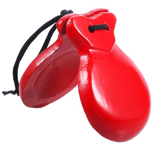 KOMBIUDA 2 Stück Kastagnetten aus Holz Finger Kastagnetten Percussion Musikinstrumente für Jugendliche Rhythmusfördernd Kreatives Lernspielzeug KOMBIUDA 2 Stück Kastagnetten aus Holz Finger Kastagnetten Percussion Musikinstrumente für Jugendliche Rhythmusfördernd Kreatives Lernspielzeug von KOMBIUDA