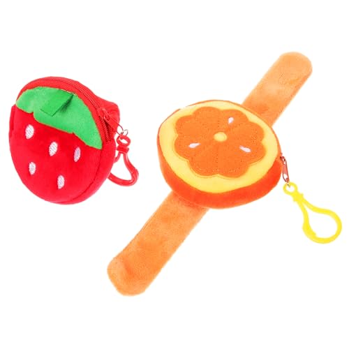 KOMBIUDA Erdbeer-pop-Ring Slap-Armband Für Kinder Mit Tasche Partygeschenke Plüsch-Slap-Band Schnapparmband Spielzeug Süße Für Jungen Und Mädchen KOMBIUDA Erdbeer-pop-Ring Slap-Armband Für Kinder Mit Tasche Partygeschenke Plüsch-Slap-Band Schnapparmband Spielzeug Süße Für Jungen Und Mädchen von KOMBIUDA