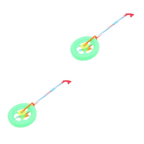 KOMBIUDA 2 Stück Kleinkind Kinderwagen Laufspielzeug Für Kleinkinder Lauflernhilfe Kinderspielzeug Kleinkind Lauflernhilfe Schiebespielzeug Push Pull Laufspielzeug Schieberad von KOMBIUDA