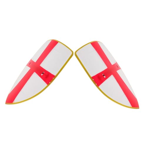 KOMBIUDA 2 Stück Mittelalterliche Ritterschilde Für Kinder: Leichte Schilde Aus Kunststoff Zum Vortäuschen - 29,5 X 19,4 cm Große Cosplay-Requisiten Für Jungen - Ideal Für Kostümpartys Und KOMBIUDA 2 Stück Mittelalterliche Ritterschilde Für Kinder: Leichte Schilde Aus Kunststoff Zum Vortäuschen - 29,5 X 19,4 cm Große Cosplay-Requisiten Für Jungen - Ideal Für Kostümpartys Und von KOMBIUDA