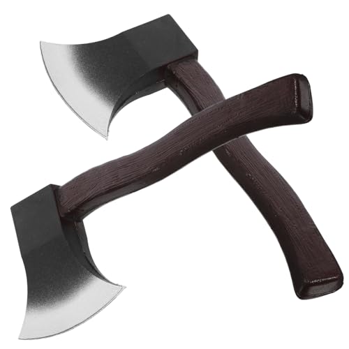 KOMBIUDA 2 Stück Teiliges Halloween Deko Simulierte Axt Requisit Langlebig Realistisch für Party Bühnenauftritt Cosplay KOMBIUDA 2 Stück Teiliges Halloween Deko Simulierte Axt Requisit Langlebig Realistisch für Party Bühnenauftritt Cosplay von KOMBIUDA