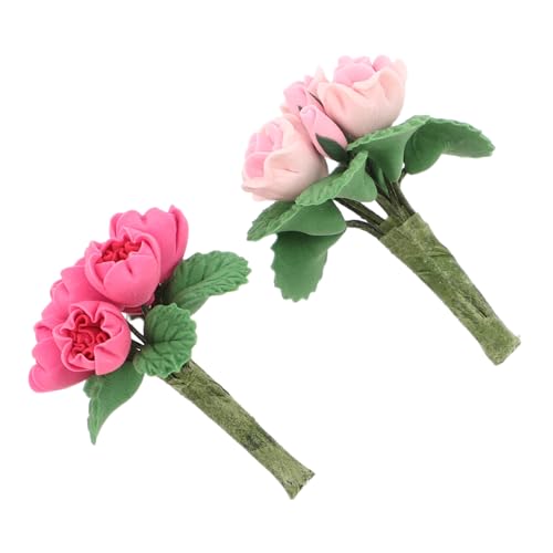 KOMBIUDA 2 Stück Teiliges Miniatur Puppenhaus Blumenstrauß Kleine Künstliche Blumendekoration Tragbare Mini Pflanzen Realistische Miniatur Blumen Kompatibel mit Minipuppenhäusern DIY KOMBIUDA 2 Stück Teiliges Miniatur Puppenhaus Blumenstrauß Kleine Künstliche Blumendekoration Tragbare Mini Pflanzen Realistische Miniatur Blumen Kompatibel mit Minipuppenhäusern DIY von KOMBIUDA