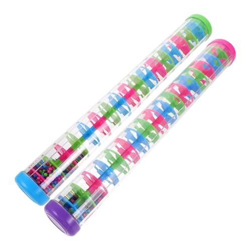 KOMBIUDA 2 Stück Teiliges Spiralregenmacher- Sensorisches Musikinstrument für Kleinkinder Plastische Regenklang-röhre mit Natürlichem Regenklang Fördert Hörentwicklung und Spielerisches KOMBIUDA 2 Stück Teiliges Spiralregenmacher- Sensorisches Musikinstrument für Kleinkinder Plastische Regenklang-röhre mit Natürlichem Regenklang Fördert Hörentwicklung und Spielerisches von KOMBIUDA