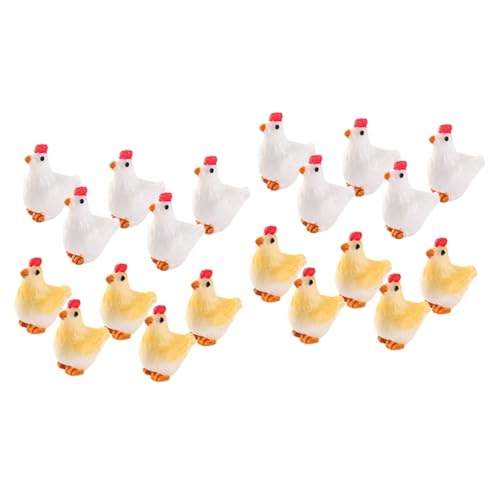 KOMBIUDA 20 STK Spielzeug Für Nutztiere Statue Einer Hühnermutter Auf Dem Bauernhof Kleine Hühnerfiguren Mooslandschaft Hühner Topfpflanze Huhn Hühnergartenzubehör Feengartenküken Harz KOMBIUDA 20 STK Spielzeug Für Nutztiere Statue Einer Hühnermutter Auf Dem Bauernhof Kleine Hühnerfiguren Mooslandschaft Hühner Topfpflanze Huhn Hühnergartenzubehör Feengartenküken Harz von KOMBIUDA
