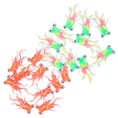 KOMBIUDA 20 Stück Miniatur Fischfiguren Fische Mini Harzfiguren Puppenhaus Mini Fische Puppenhaus Goldfische Winzige Fischfiguren Aquarium Zubehör Harz KOMBIUDA 20 Stück Miniatur Fischfiguren Fische Mini Harzfiguren Puppenhaus Mini Fische Puppenhaus Goldfische Winzige Fischfiguren Aquarium Zubehör Harz von KOMBIUDA