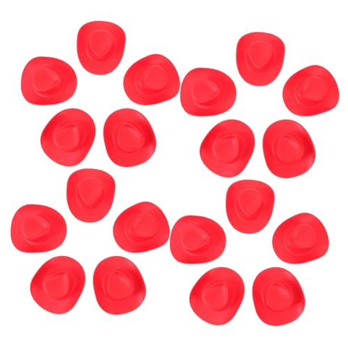 KOMBIUDA 20 Stück Teiliges Mini Cowgirl Hüte aus Kunststoff Kleine Western Hüte für Puppenhaus Dekoration DIY Bastelprojekte Leichte und für Puppen und Rollenspiel KOMBIUDA 20 Stück Teiliges Mini Cowgirl Hüte aus Kunststoff Kleine Western Hüte für Puppenhaus Dekoration DIY Bastelprojekte Leichte und für Puppen und Rollenspiel von KOMBIUDA