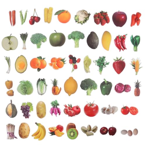 KOMBIUDA 200 Stück Lebensmittel Sticker Realistische Wasserfeste Obst und Gemüse Aufkleber für Spielerisches Lernen Belohnungen und Klassenzimmerdekoration Stark Haftend Vielseitig KOMBIUDA 200 Stück Lebensmittel Sticker Realistische Wasserfeste Obst und Gemüse Aufkleber für Spielerisches Lernen Belohnungen und Klassenzimmerdekoration Stark Haftend Vielseitig von KOMBIUDA