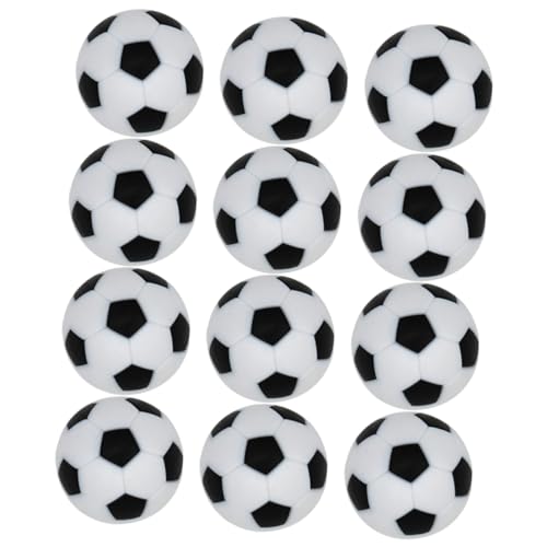 KOMBIUDA 24 Stück Mini Tischfußball Tischbälle Spielzubehör Tischfußball Zubehör Tischfußball Bälle Für Erwachsene Tischfußball Ersatz Schreibtisch Fußbälle Schreibtisch Kicker von KOMBIUDA