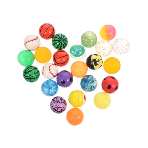 KOMBIUDA 24 Teiliges Hüpfball Weltraumspielzeug Stressball Spielzeug Spielset Antistress Spielzeug Springende Bälle Spielzeug Für Kinder Bastelspielset Massenspielzeug von KOMBIUDA