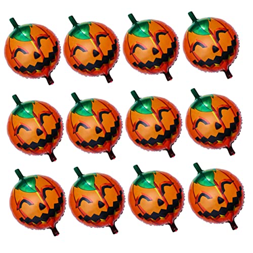 KOMBIUDA 25pcs Kinderspielzeug Scary Pumpkin Balloons (orange) von KOMBIUDA