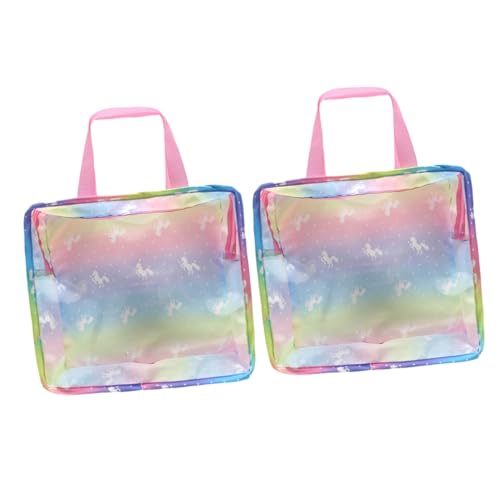 KOMBIUDA 2stücke Puppen Handtasche Mit Cartoon-Druck Aufbewahrungstasche Für Puppenzubehör Und Platzsparend Für Spielzeug Und Reise KOMBIUDA 2stücke Puppen Handtasche Mit Cartoon-Druck Aufbewahrungstasche Für Puppenzubehör Und Platzsparend Für Spielzeug Und Reise von KOMBIUDA