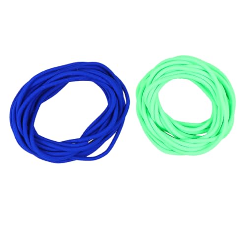 KOMBIUDA 2St Springseil Mädchen springen Seil gymbarkit Spielzeug für Kinder draußen Spielzeug spielsachen für Kinder Outdoor Spielzeug Jumping Rope Seilspringen für Kinder elastische Seile von KOMBIUDA